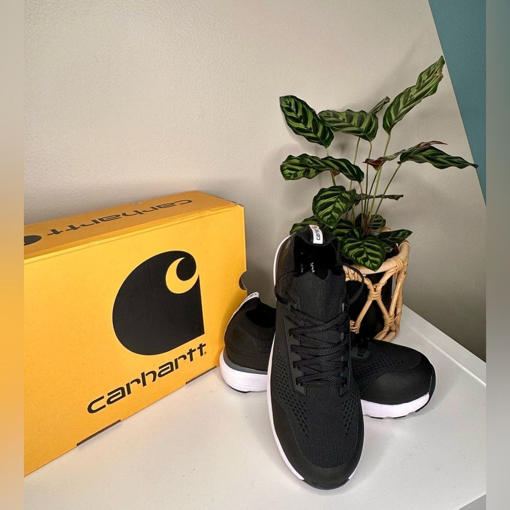 NEW CARHARTT Women’s Haslett SD Safety Toe Work Shoes Black 8M Lightweight